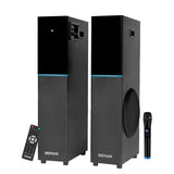GIZMORE DT11500 120W Dual Tower Wooden Speaker