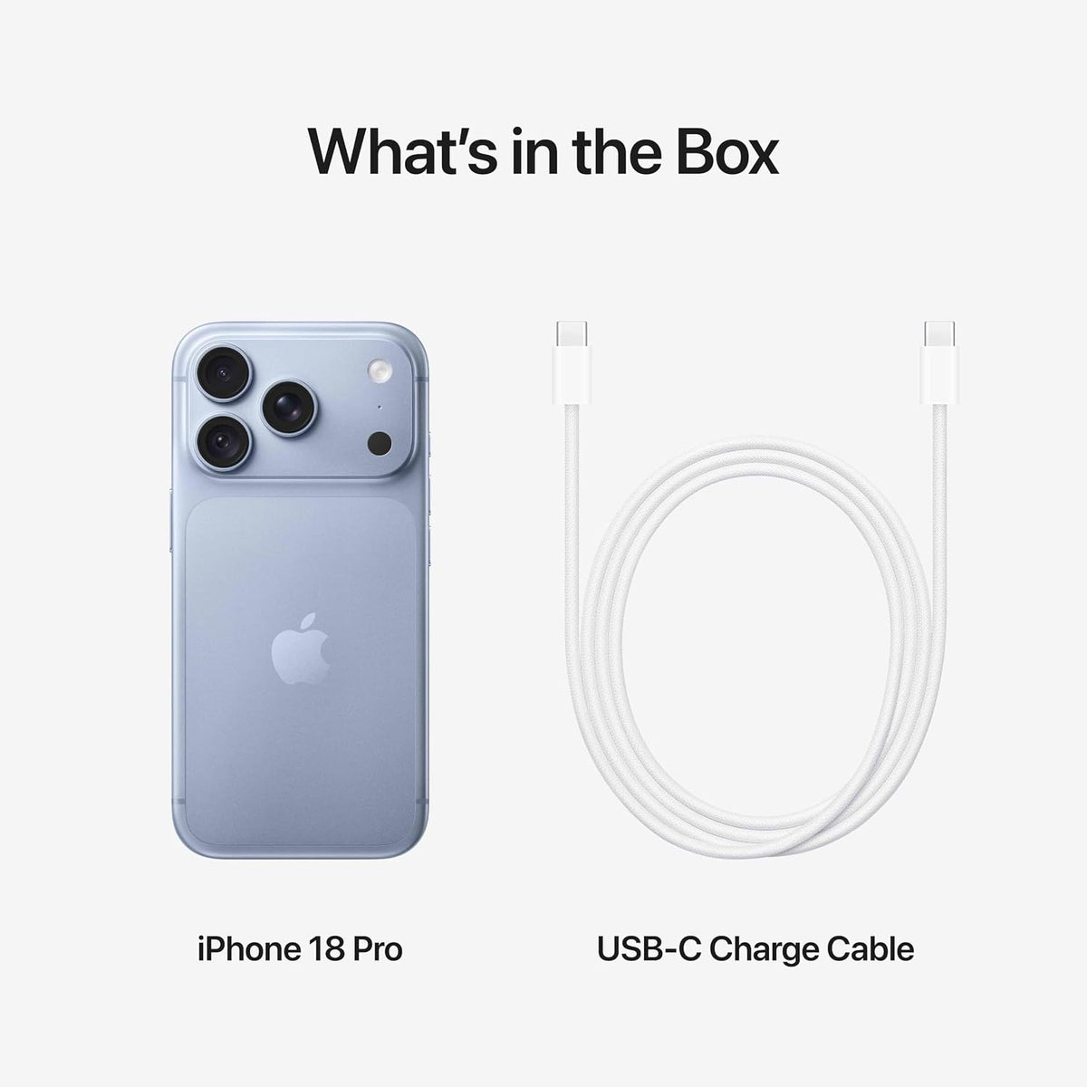 Pre-order iPhone 18 Pro (512) - Glacier