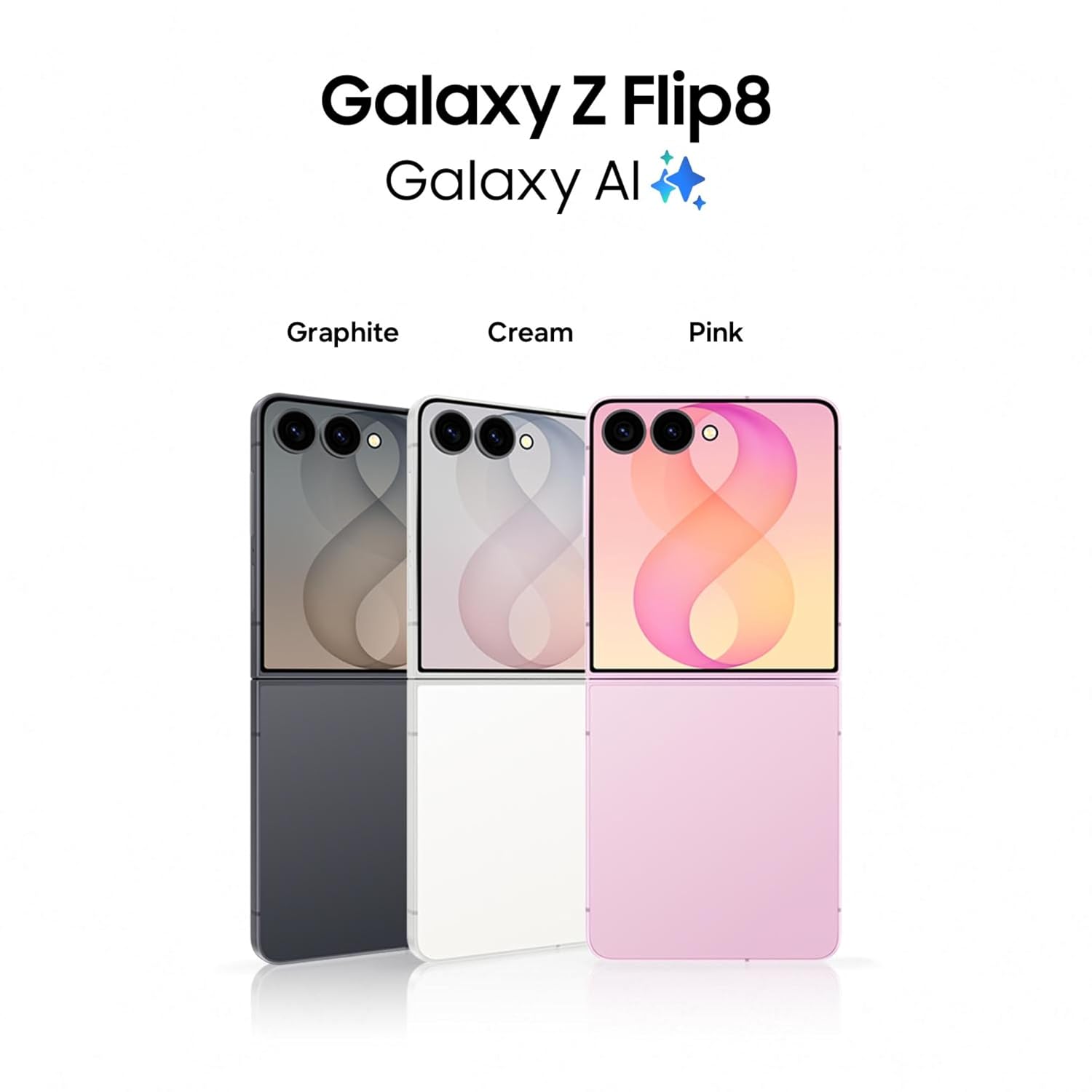 Samsung Galaxy Z Flip8 5G (12/256GB Storage)-Graphite