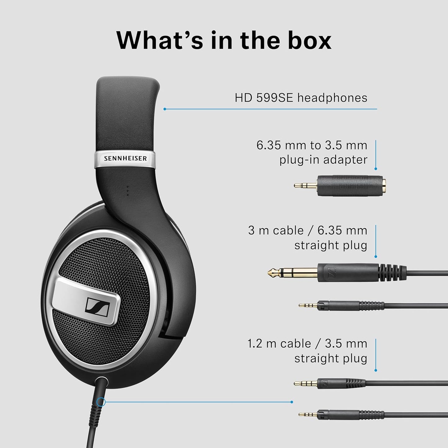 Sennheiser HD 569 Closed‑Back Audiophile Headphone