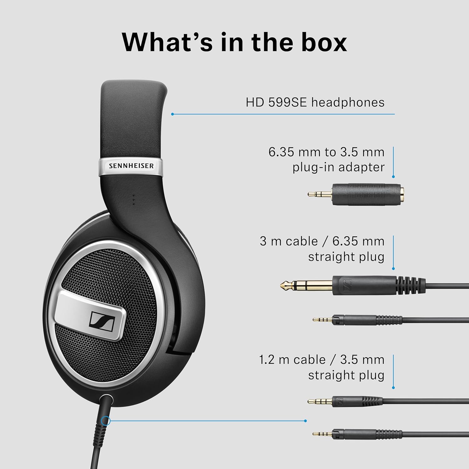 Sennheiser HD 569 Closed‑Back Audiophile Headphone