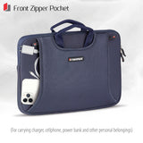 Neopack Handle Sleeve/Slim Bag for All 13 Inch Laptops/MacBook Pro & Air 13.3 inch - (BLUE)