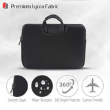 Neopack Handle Sleeve/Slim Bag for All 13 Inch Laptops/MacBook Pro & Air 13.3 inch - Black