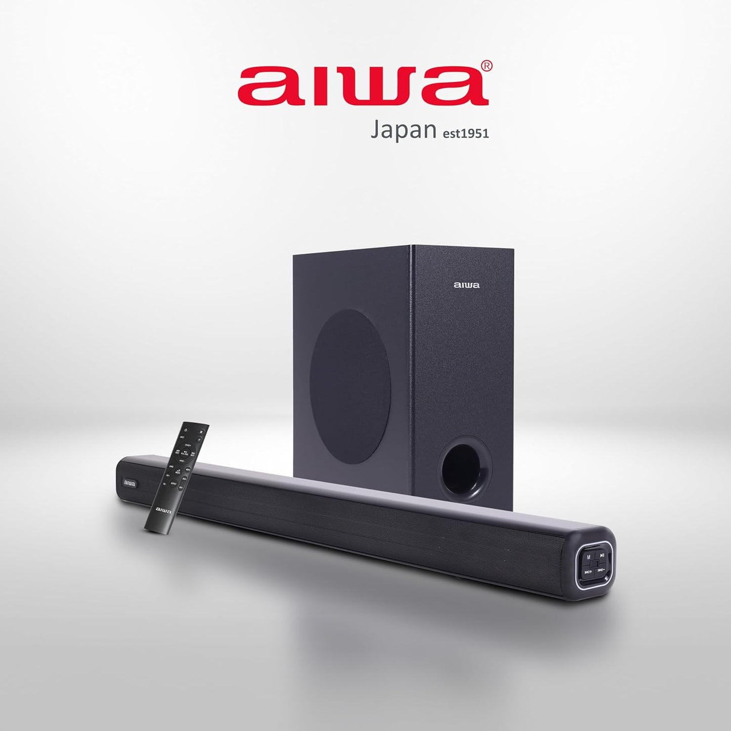 Aiwa Soundbar with Bluetooth-SSB180 (Black)