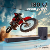 Aiwa Soundbar with Bluetooth-SSB180 (Black)