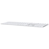 Apple Magic Keyboard with Touch ID and Numeric Keypad for Mac models with Apple silicon - US English - White Keys
