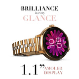 Noise Diva Smartwatch with Diamond Cut Dial -Rose Panel