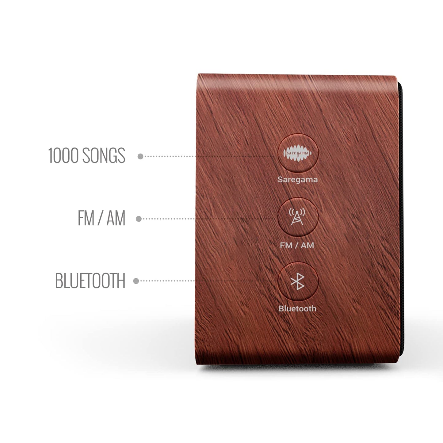 Saregama Carvaan Mini plus Portable Music Player with 1000 Preloaded Songs