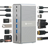 Portronics Mport Vault 13-in-1 USB-C Metal Docking Station