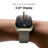 Noise Icon Arc Immersive Curved Display Smart watch -Nickel Brown