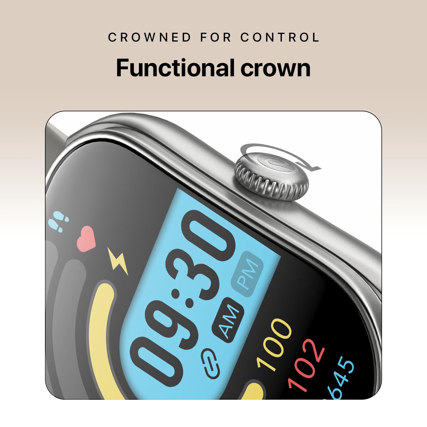 Noise Icon Arc Immersive Curved Display Smart watch