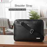 Neopack 14.2-inch Nova Sling Sleeve Genuine Leather Laptop Bag
