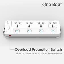One Beat GO- 4+4 Socket Extension Board