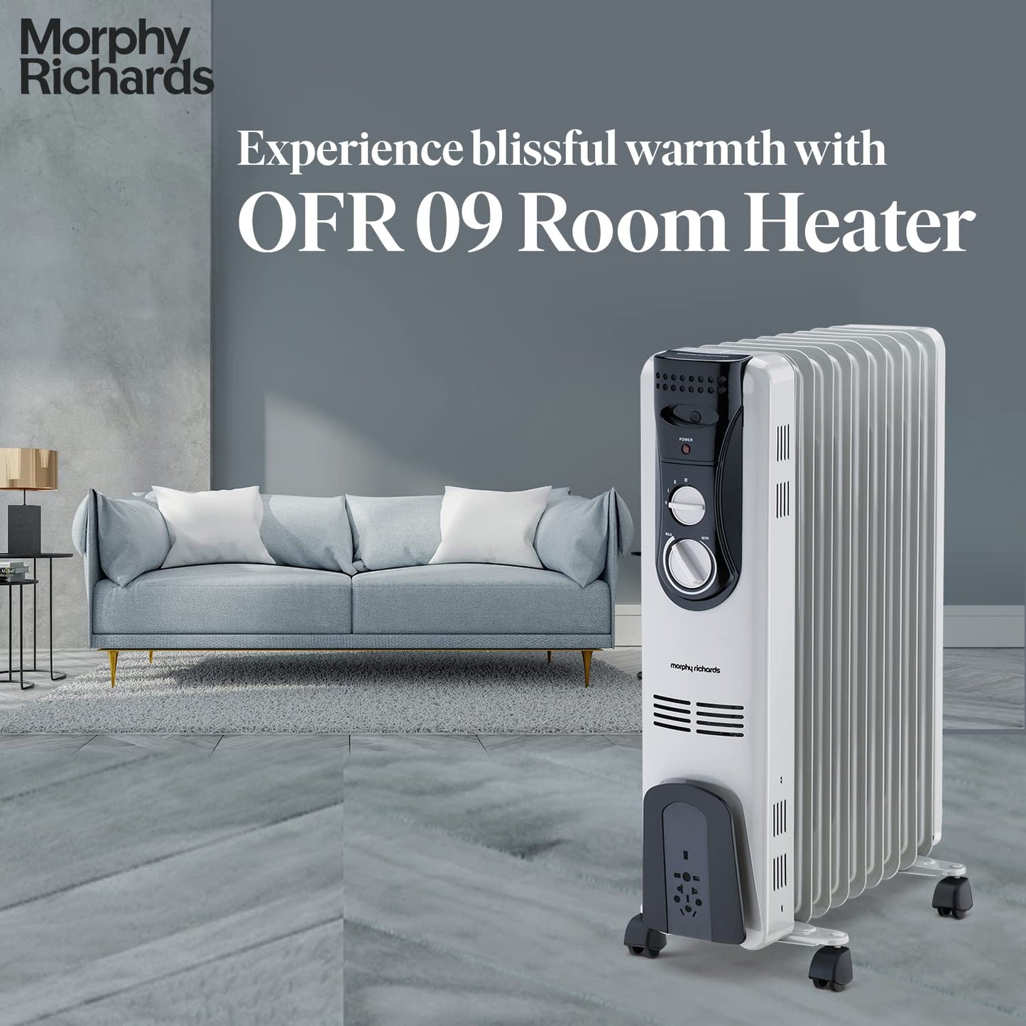 Morphy Richards OFR Room Heater (OFR 9 Grey)