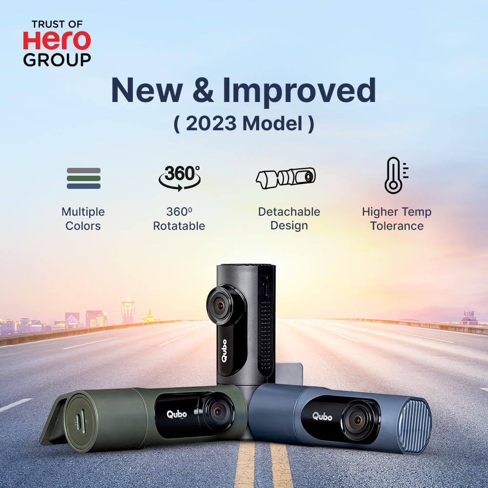 Qubo Car Dash Camera Pro X