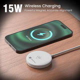Portronics 15W Qi2 Certified Fast Wireless Charger