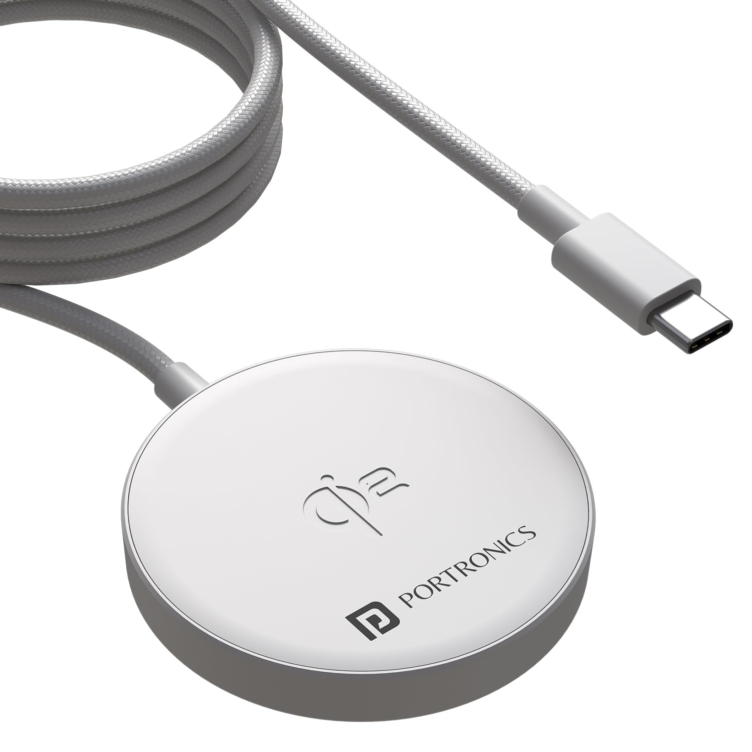 Portronics 15W Qi2 Certified Fast Wireless Charger