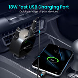 Portronics Car Power Retracto 84W 3 in 1 Car Charger