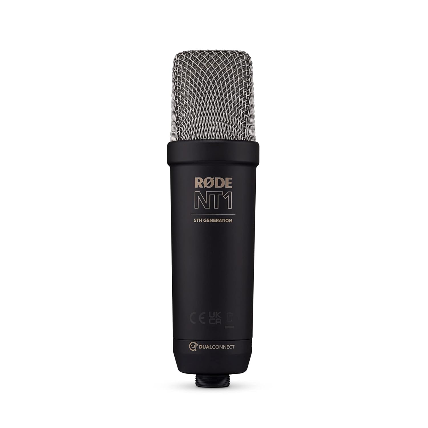 Rode Nt1 5Th Generation Large-Diaphragm Studio Condenser Microphone with XLR and USB Outputs