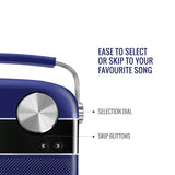 Saregama Carvaan Premium Hindi - Portable Music Player with 5000 Preloaded Songs -Royal Blue
