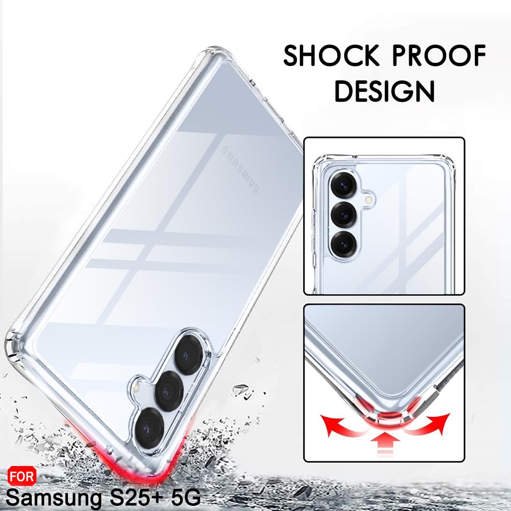 Samsung S25 plus Crystal Clear Back Case