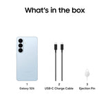 Samsung Galaxy S26 5G (12GB RAM,512GB Storage)-Sky Blue