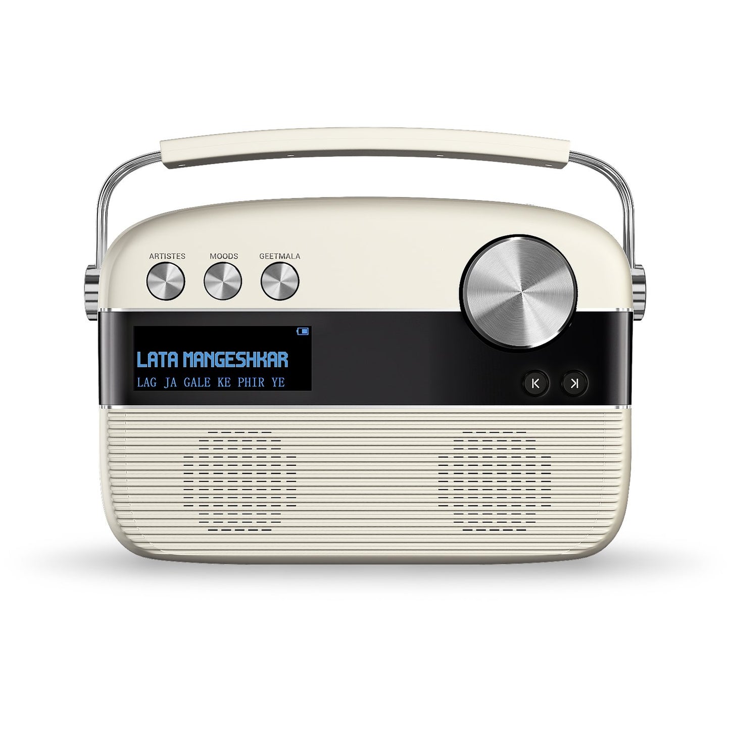 Saregama Carvaan Hindi 5000 Preloaded Songs -white