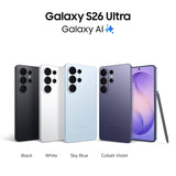 Samsung Galaxy S26 Ultra 5G (12GB RAM,512GB Storage)-Sky Blue