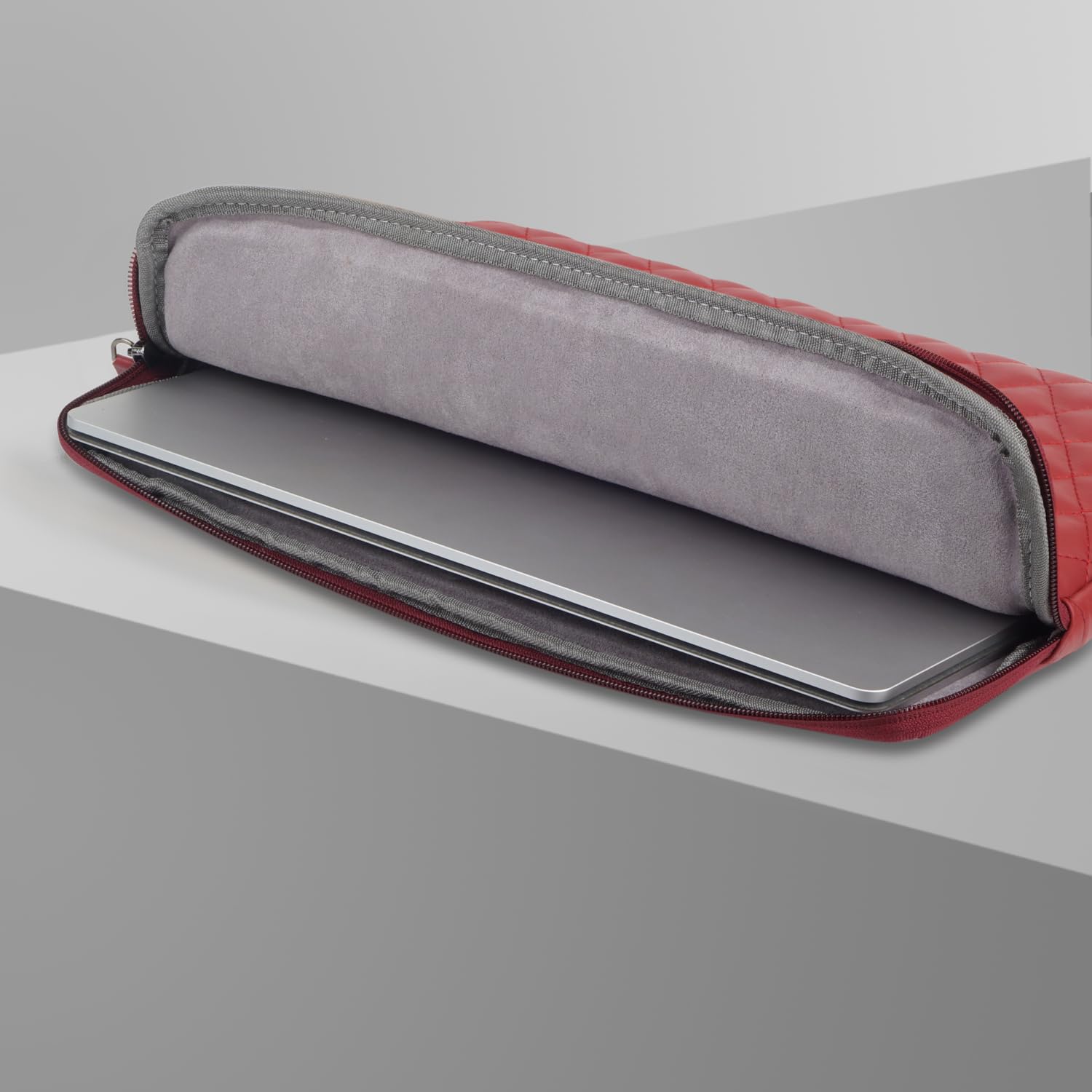 Neopack Stanley Sleeve/Slip Case with Pouch for MacBook -Red