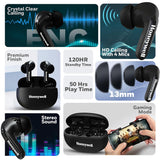 Honeywell Suono P2100 Bluetooth Earbuds ( black )