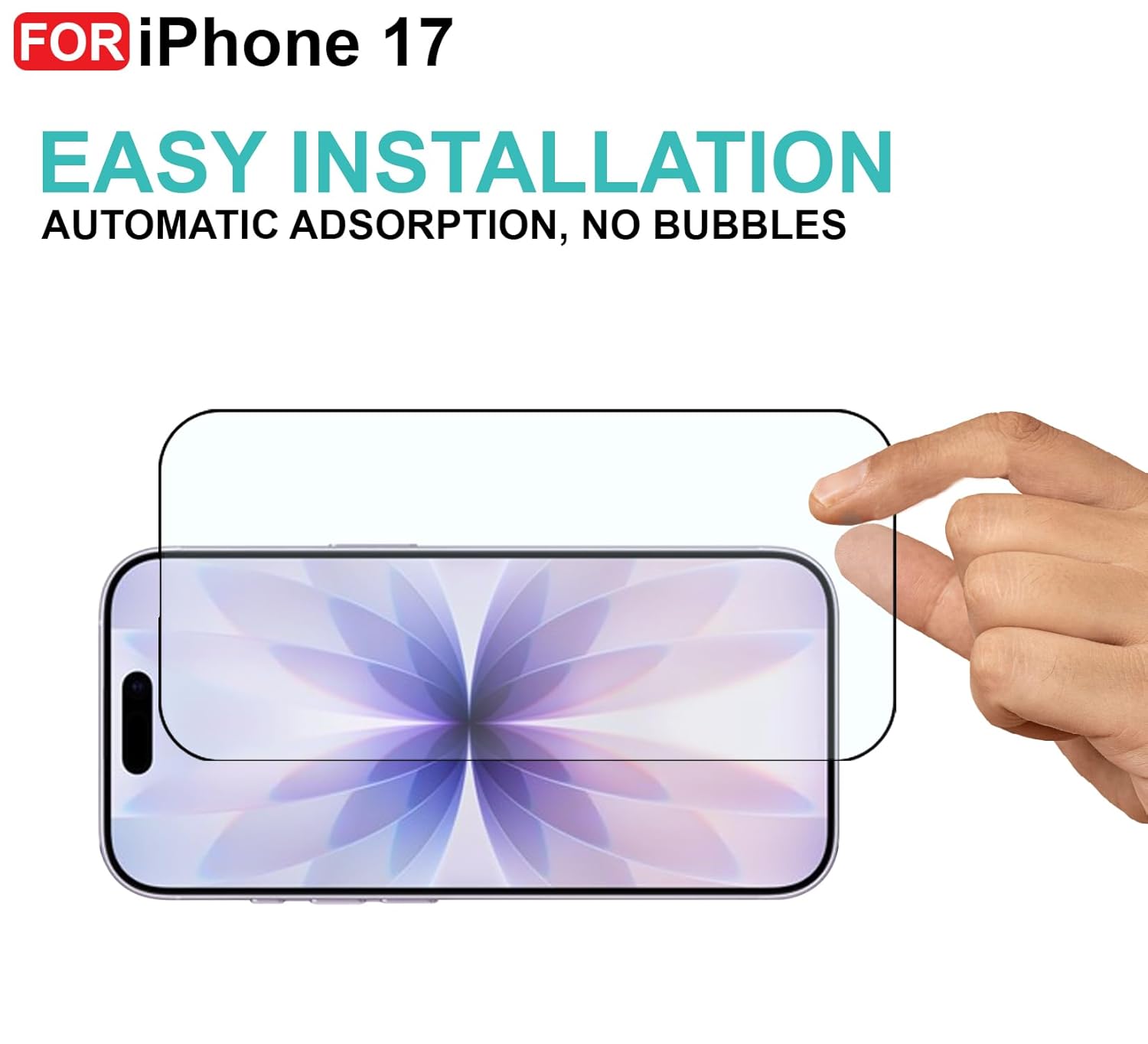 ESD Plus Anti-Static Tempered Glass for iPhone17 pro