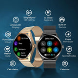 Titan Crest Smart Watch with BT Calling