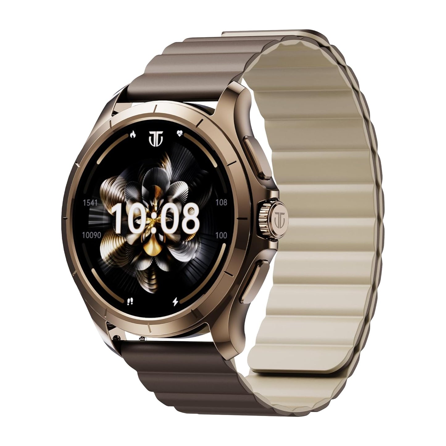Titan Evoke 2.0 Smart Watch-Cocoa Brown