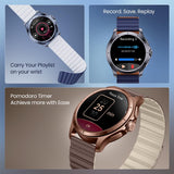 Titan Evoke 2.0 Smart Watch-Cocoa Brown