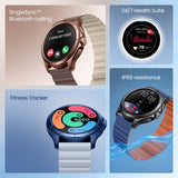 Titan Evoke 2.0 Smart Watch-Cocoa Brown