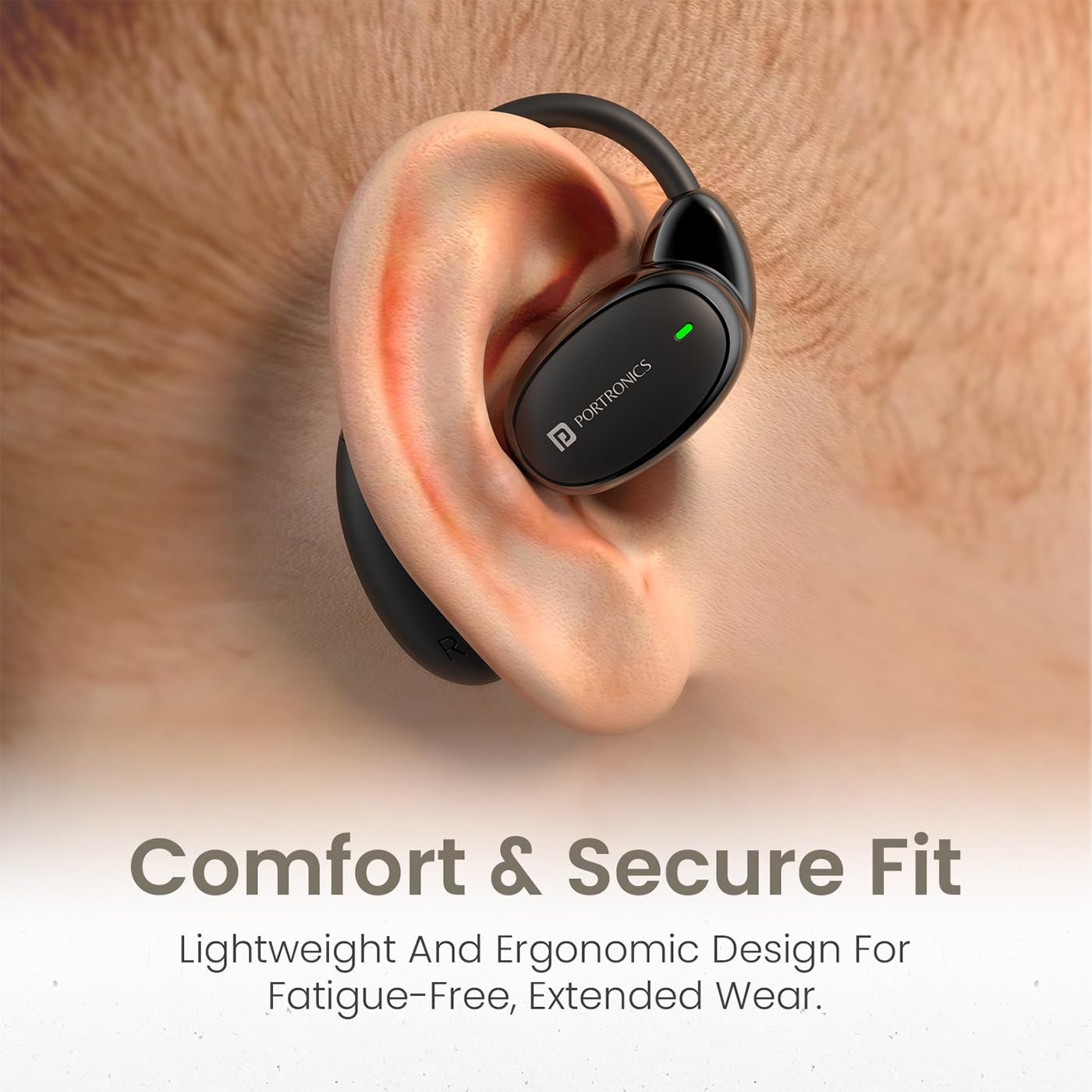 Portronics Harmonics Twins 31 Over Ear OWS Smart Wireless Earbuds
