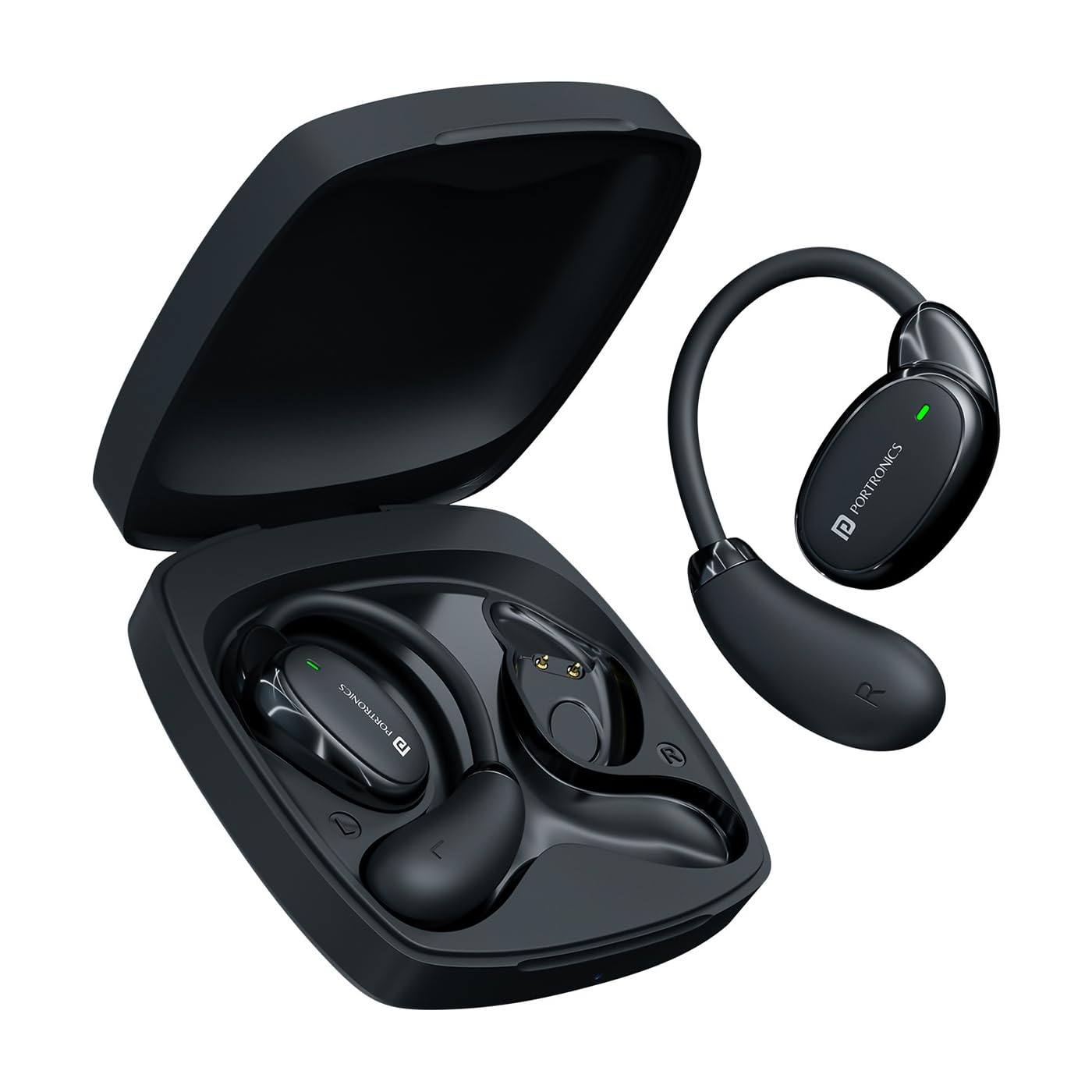 Portronics Harmonics Twins 31 Over Ear OWS Smart Wireless Earbuds