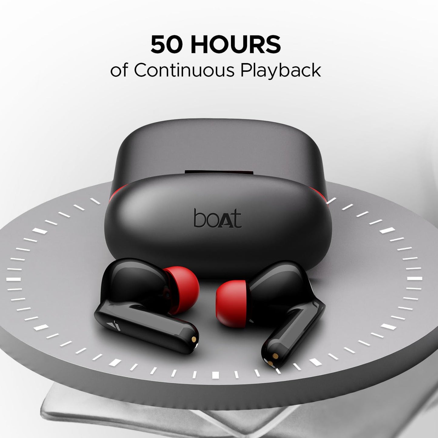 Boat Airdopes Ultra Plus Ear Earbuds (Active Black)