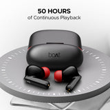 Boat Airdopes Ultra Plus Ear Earbuds (Active Black)