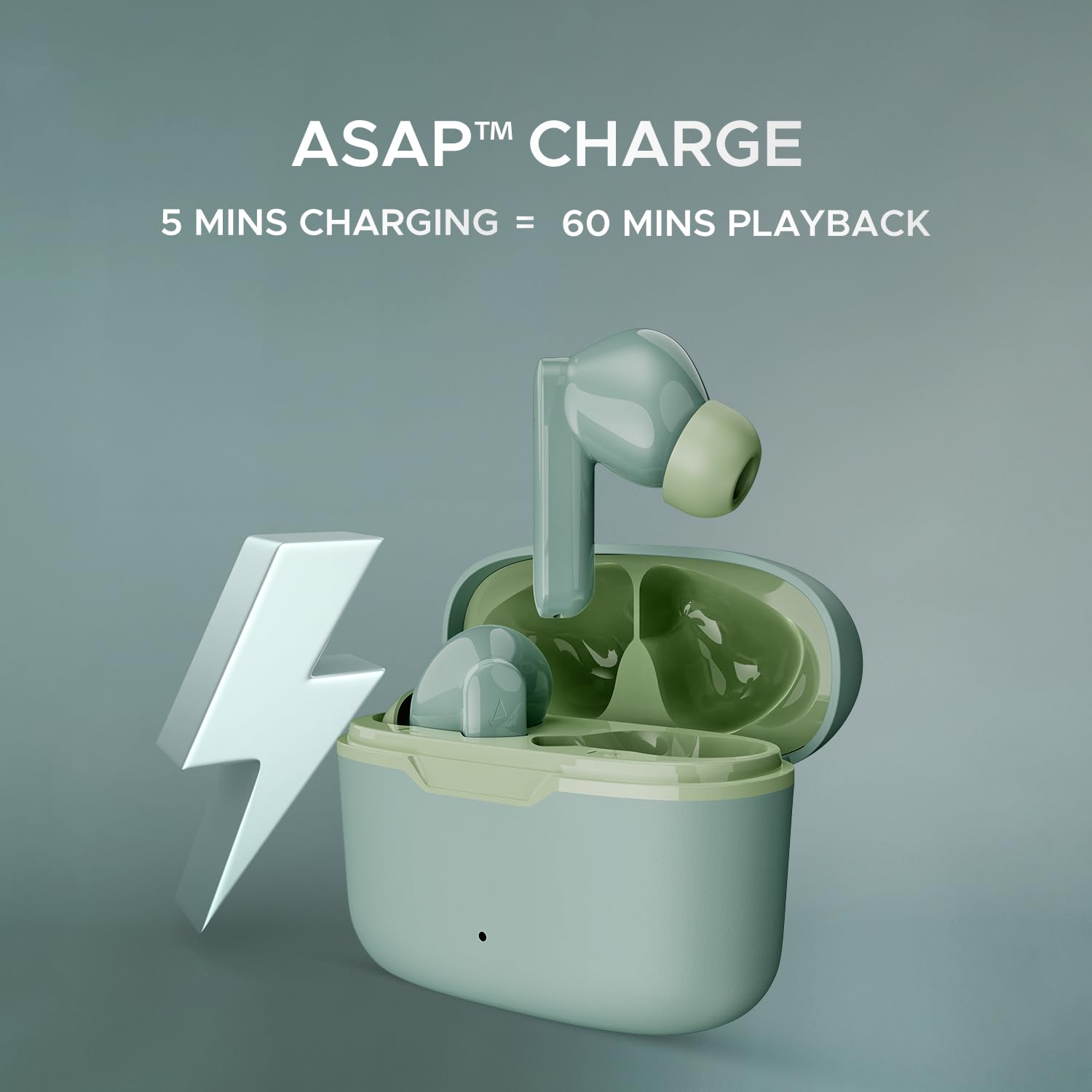 Boat Airdopes Ultra Plus Ear Earbuds (green)