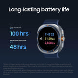 Samsung Galaxy Watch Ultra 2025 Version, 47mm, Titanium Blue, LTE