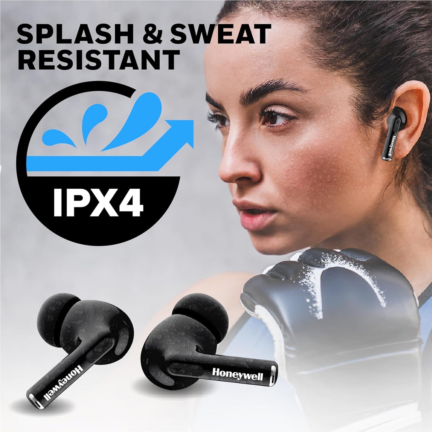 Honeywell Moxie V1200 Earbuds ( black)