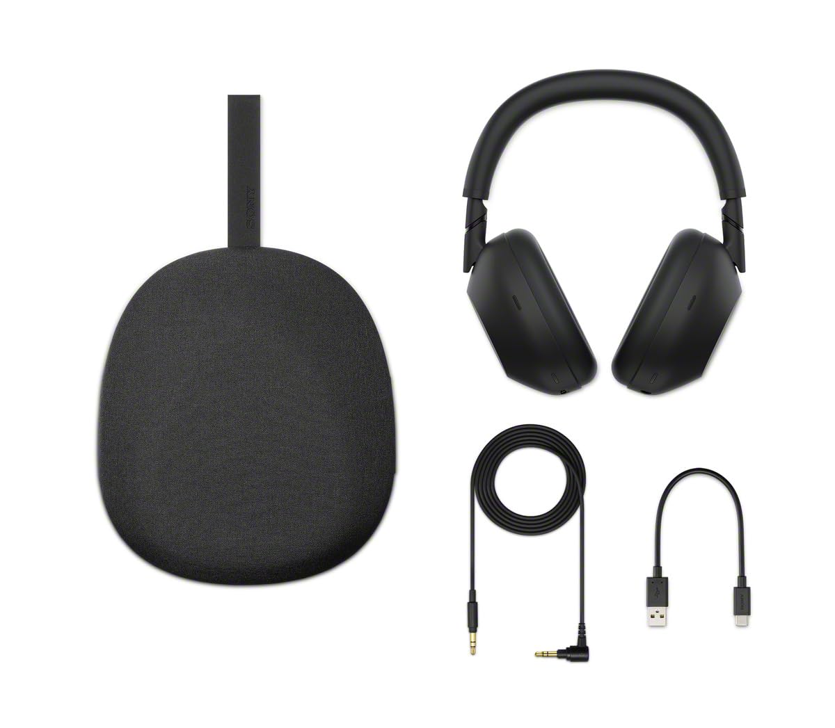 Sony WH1000XM6 Noise Cancelling Wireless Over-Ear Headphones Black