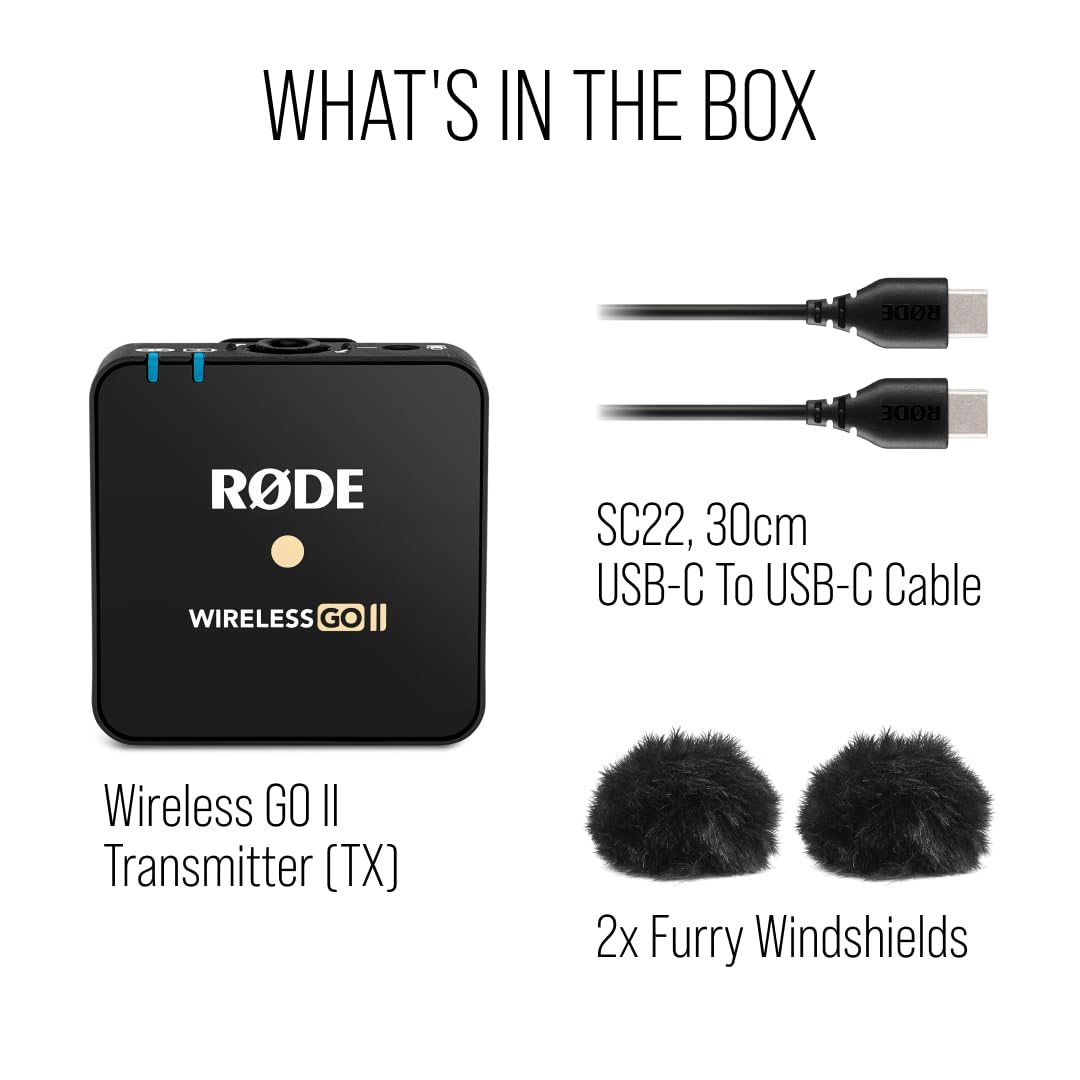 RØDE Wireless GO II Microphone