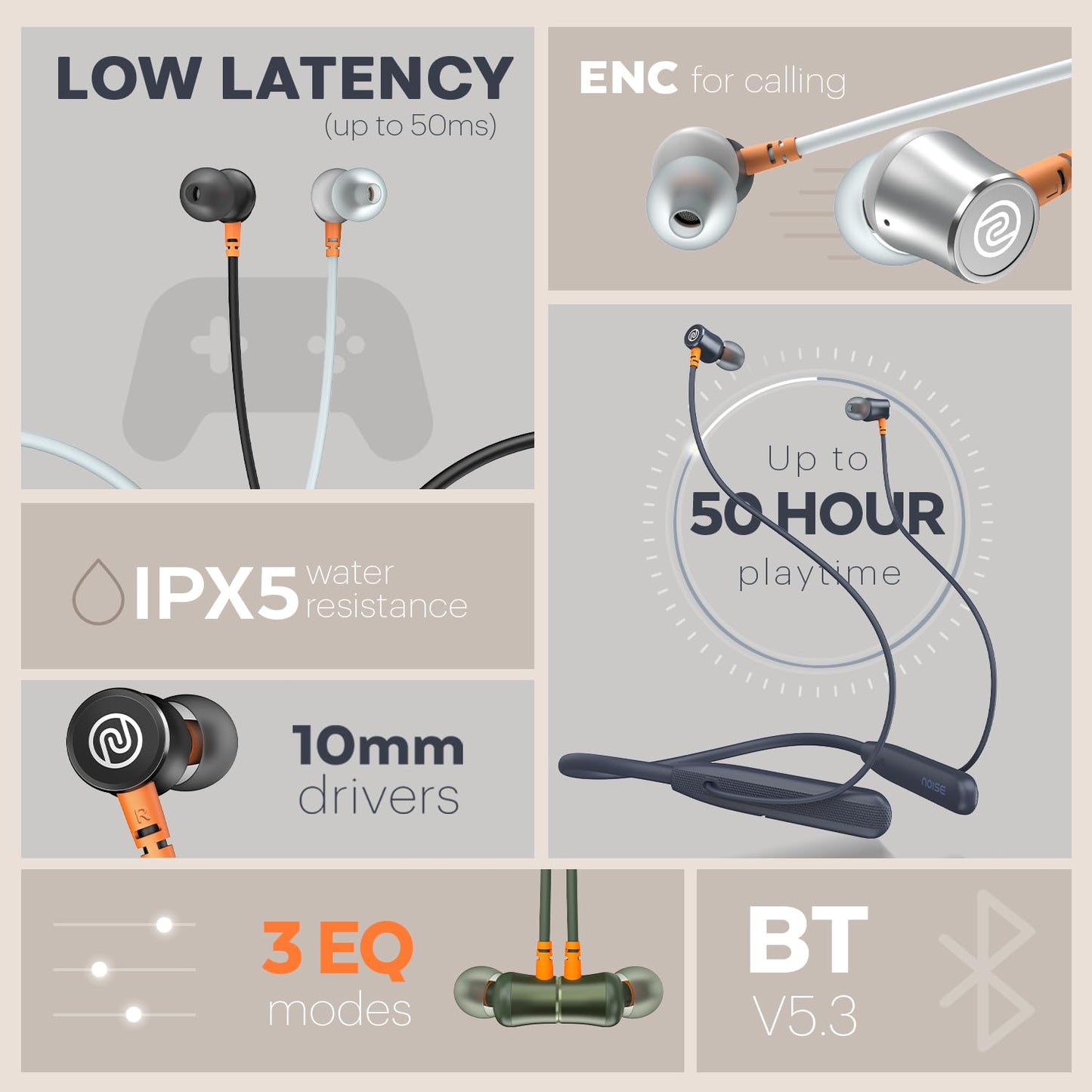 Noise Airwave Bluetooth in Ear Neckband