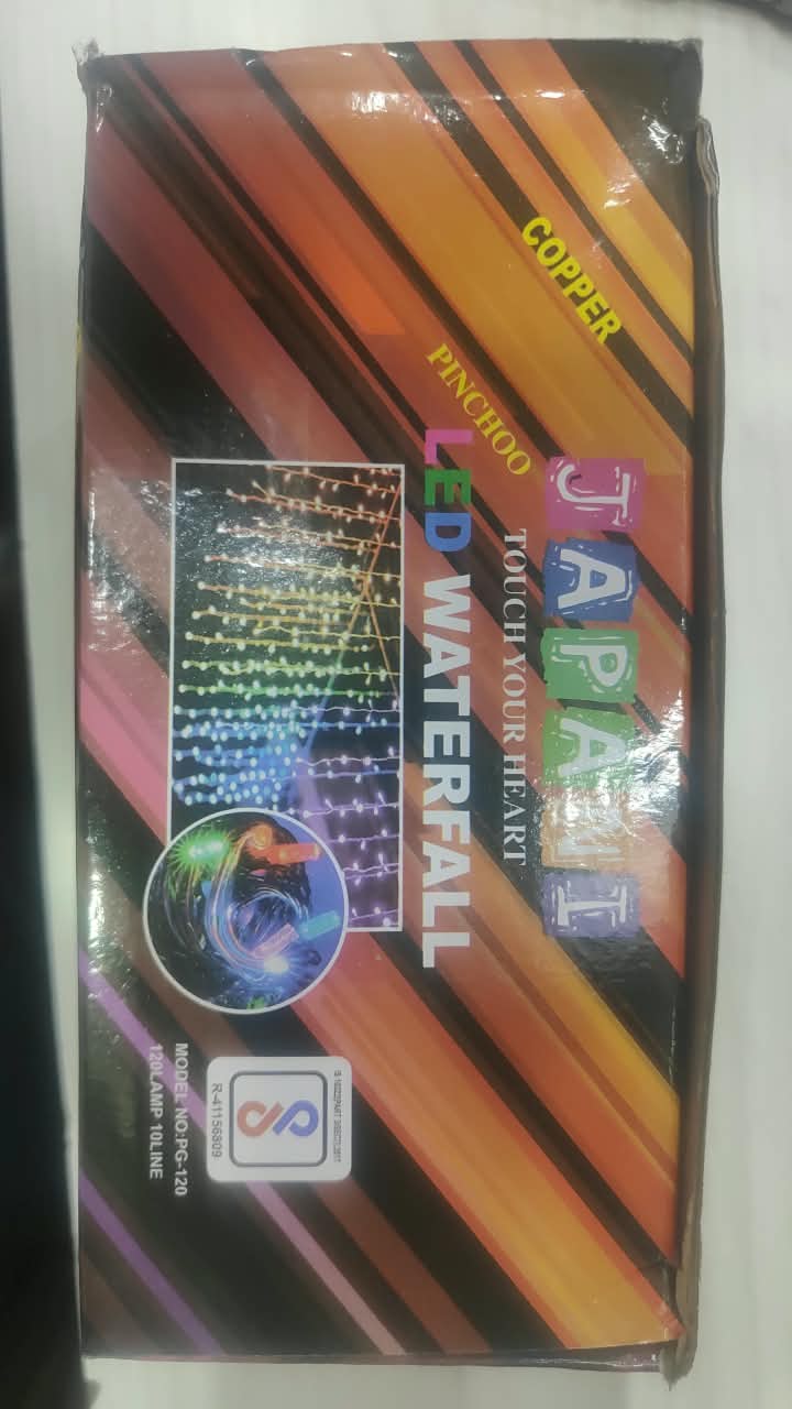 Multicolor LED waterfall Lights