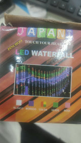 Multicolor LED waterfall Lights