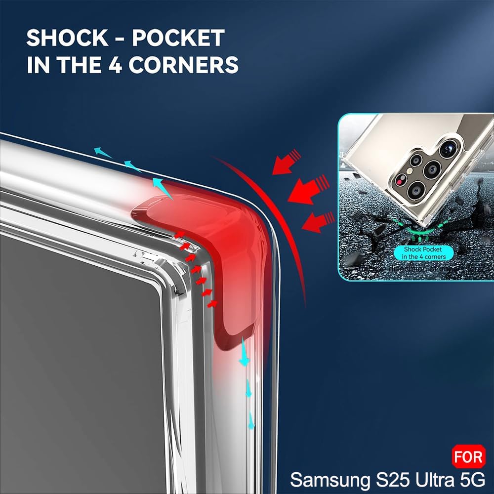 Samsung S25 Ultra Crystal Clear Back Case