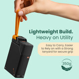 Portronics 20000 mAh 65 W Compact Power Bank (Black, Lithium Polymer, Fast Charging for Mobile, Tablet)