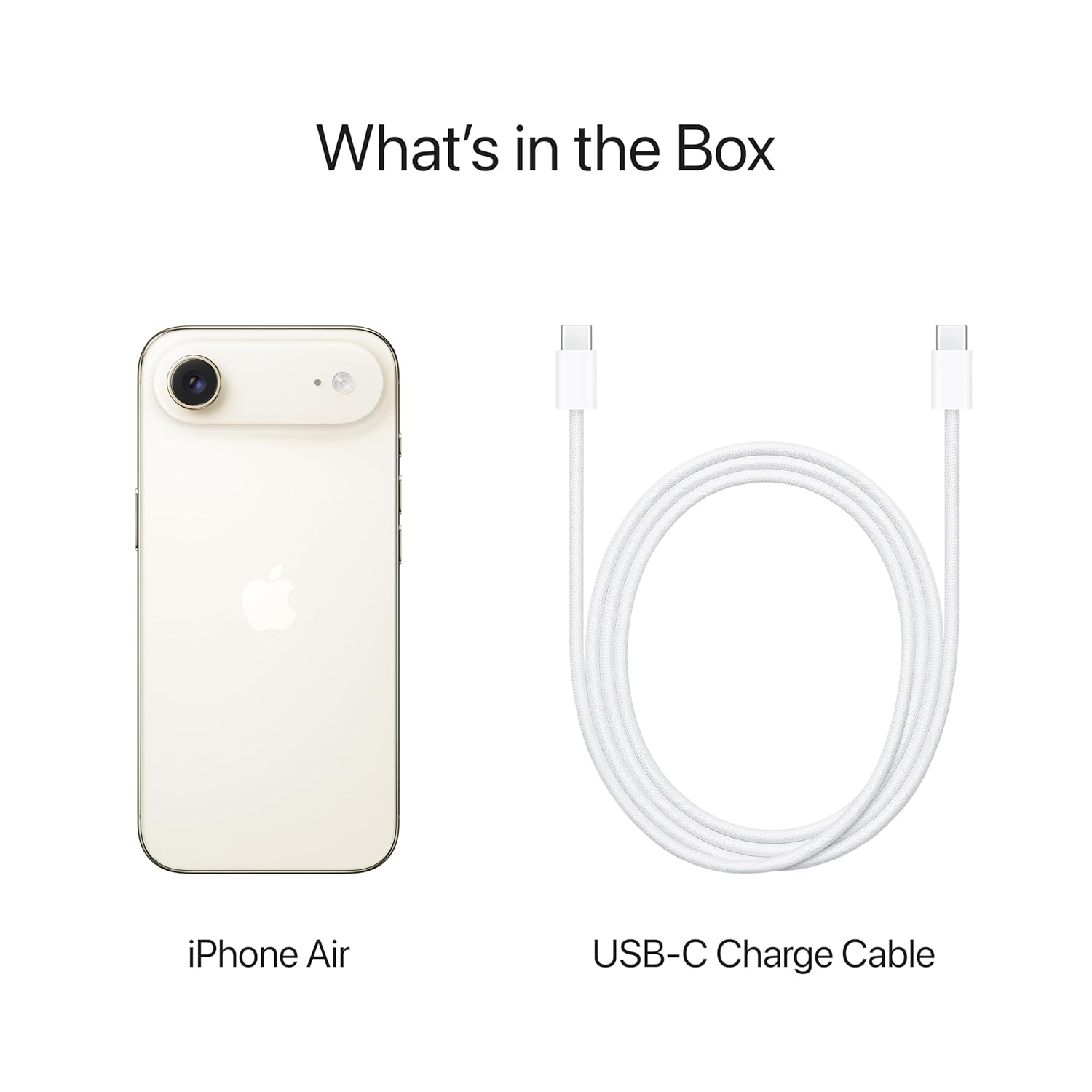 iPhone Air 512gb Thinnest iPhone-(light gold)